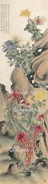  花卉 立轴 纸本