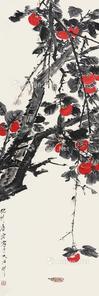  花卉 立轴 纸本