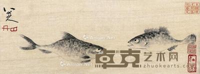 双鱼 镜片 12×33cm