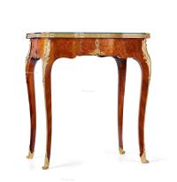  约1860年 英国19世纪镶嵌工艺休闲桌