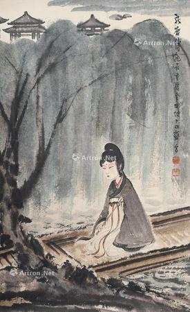  人物 立轴 纸本