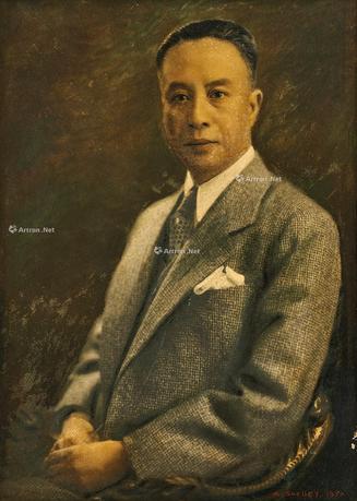  油画两幅《冀东纪念专刊》上下两册 （选一） 镜框 油画
