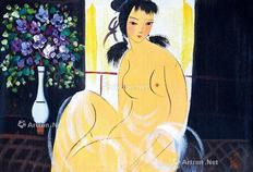  裸女 布面油画