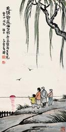  人物 立轴 纸本