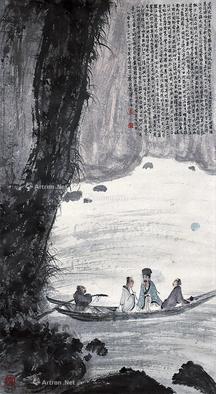  赤壁怀古 立轴 纸本