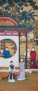  花鸟 立轴 绢本