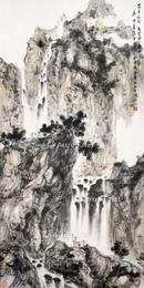  山水 立轴 纸本