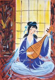  仕女 布面油画