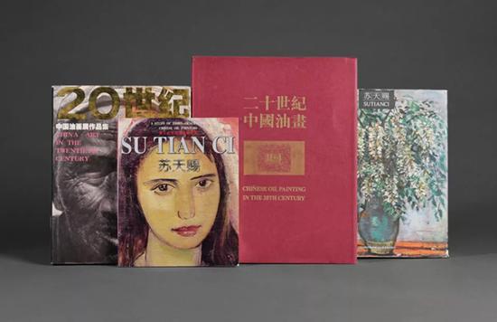 《秋云》收录于《二十世纪中国油画Ⅱ-1》等多本画集