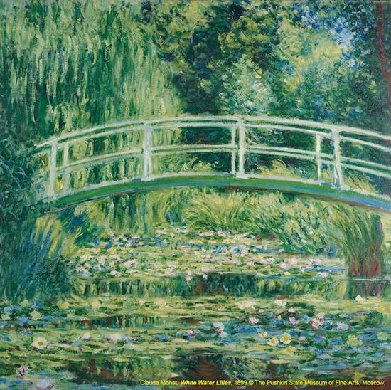 《白色睡莲》（White Water Lilies ）克劳德·莫奈（Claude Monet ）1899