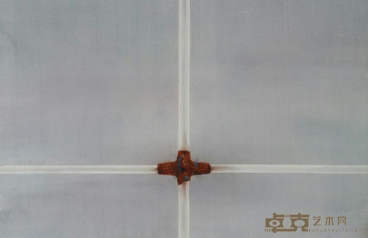 《时间性之二》 李林祥 76x53cm 2017年 纸本综合材料