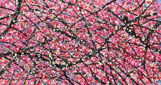 《春花》1800mm x 970m