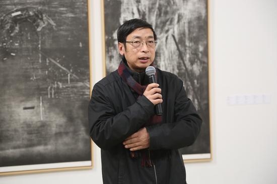 中央美术学院教授、博士生导师殷双喜开幕式致辞