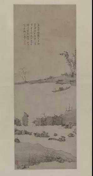 马守真 兰花图1570年 明代 中国美术馆藏（邓拓捐赠）