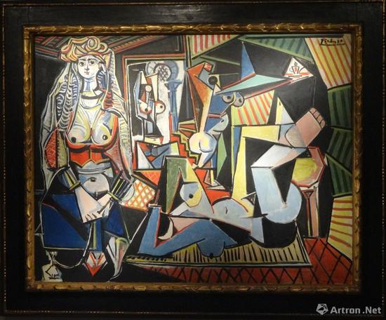 图12 毕卡索（1881~1973年）1955年作杰作（2015年纽约佳士得1.79亿美元成交）