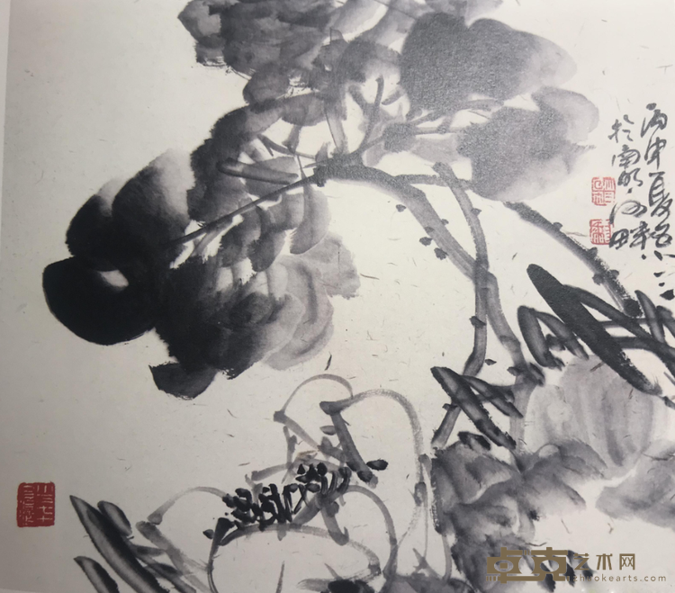 《南明河畔写生》 黎培基 35x46cm 2018年 纸本设色