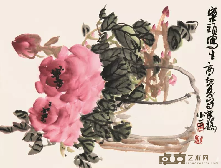 《案头写生》 黎培基 35x46cm 2018年 纸本设色