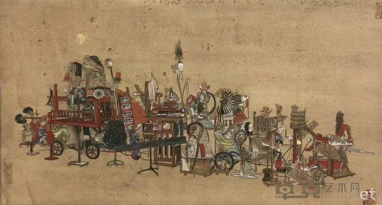 《绘画作品1》 童昆鸟