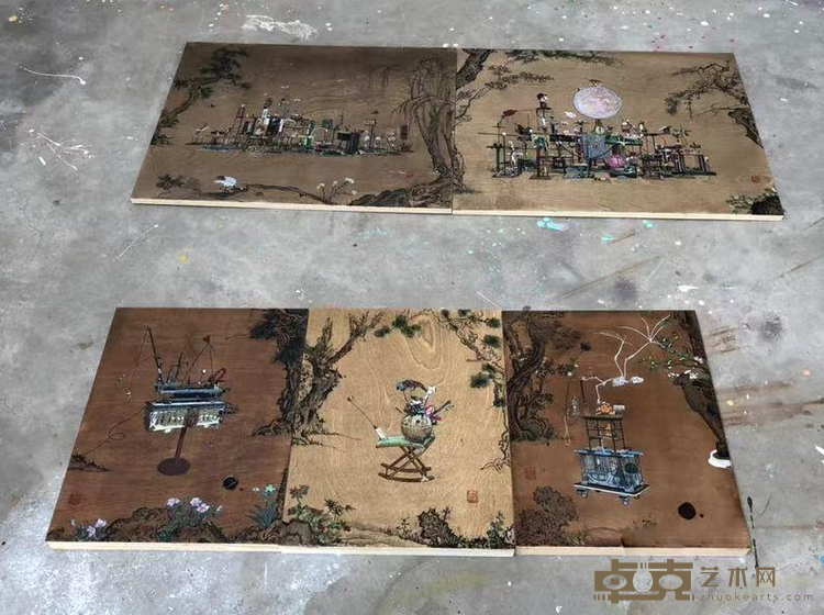 《绘画作品3》 童昆鸟