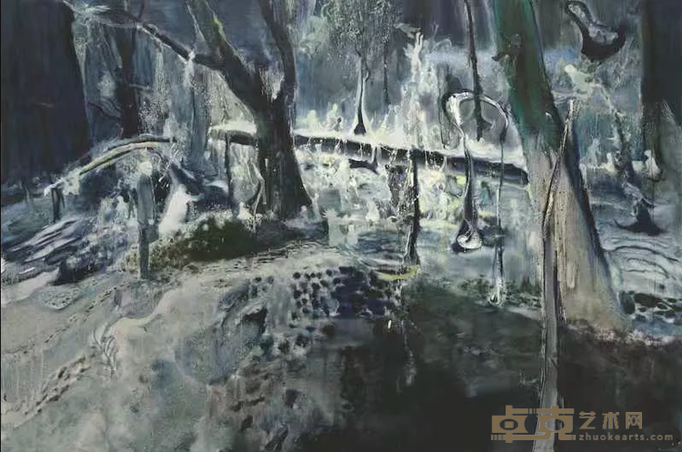 《Everything Has a Soul 万物有灵》 徐进 137x203cm 2016年 布面油画