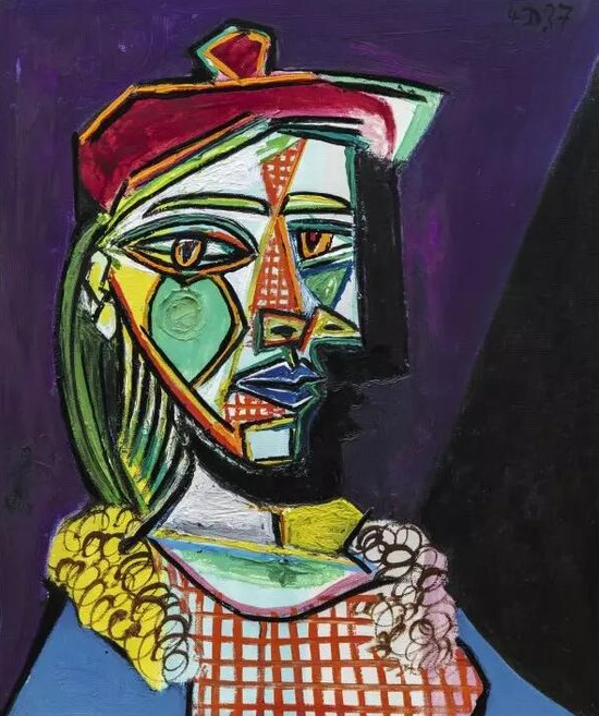 巴布罗·毕加索（Pablo Picasso）《玛莉·德雷莎·沃特》，1937年作 已售62，537，338美元 