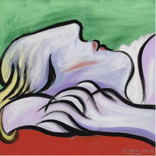 巴布罗·毕加索（Pablo Picasso）《休憩》，1932年作 已售36，920，500美元