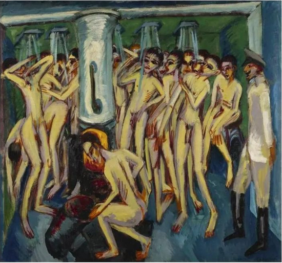 恩斯特·路德维格·基希纳（Ernst Ludwig Kirchner） 《炮兵》，1915年作 已售21，975，800美元