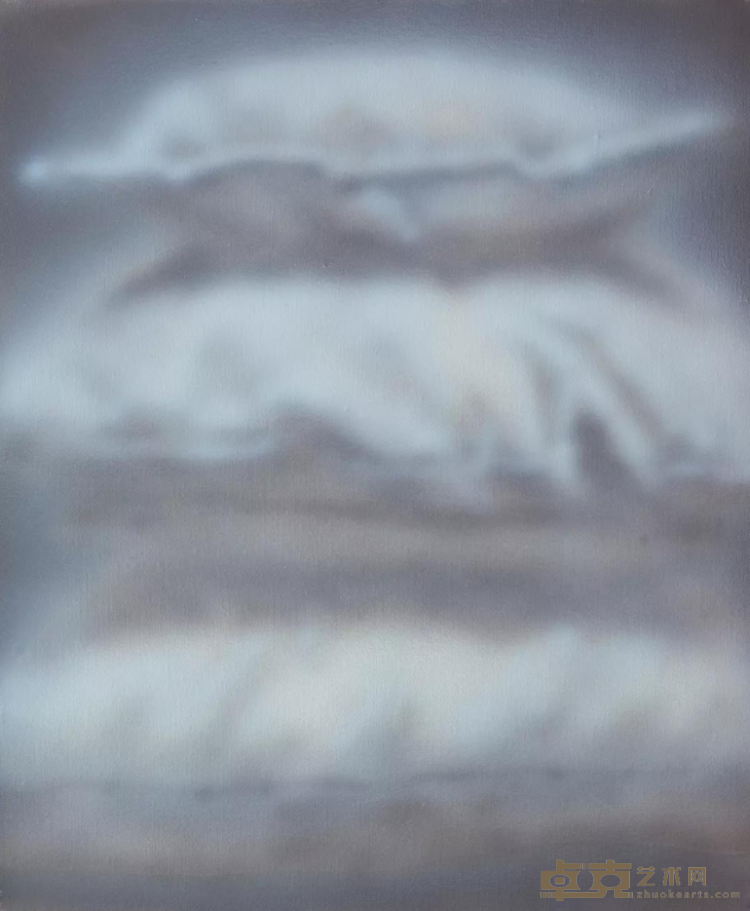 《白夜22》 岳海喜 50x70cm 2019年 布面油画