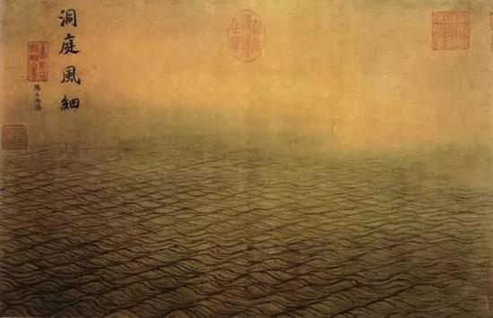 《水图》（局部） 宋 马远 绢本设色 北京故宫博物院藏
