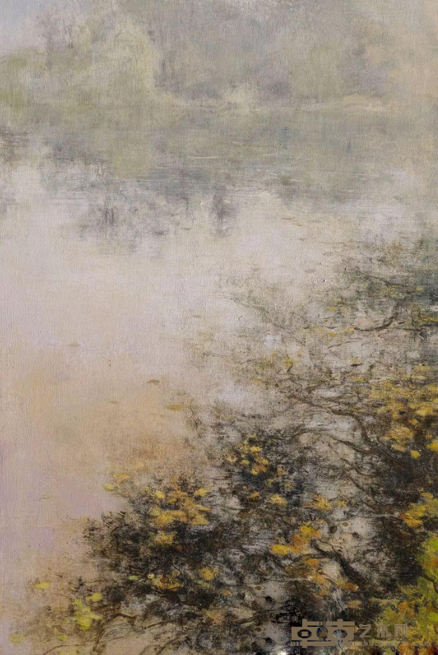 《秋色连波之二十》 庄重 194x130cm 2018年 布面油彩