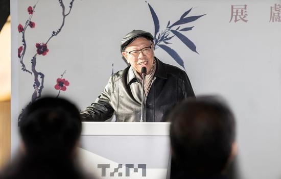 中央美术学院教授、著名美术理论家薛永年致辞