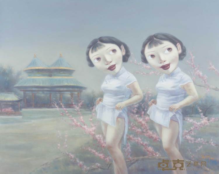 《中国风景之一》 马野 120x150cm 2011年 布面油画