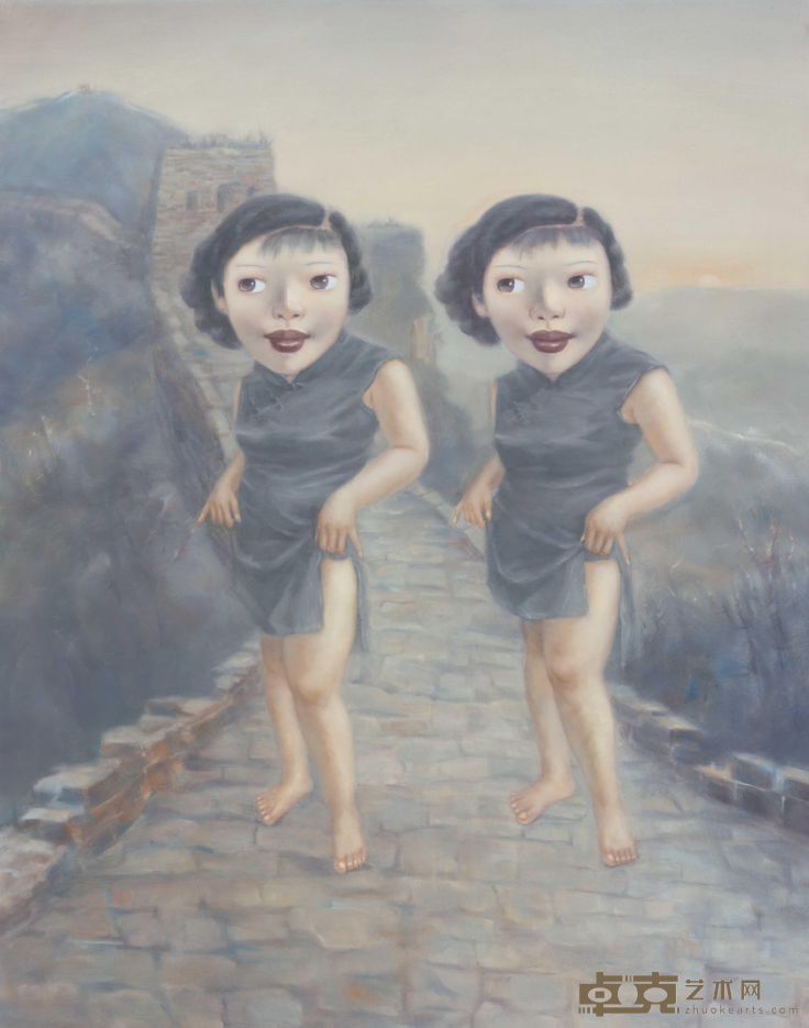 《中国风景之二》 马野 150x120cm 2011年 布面油画