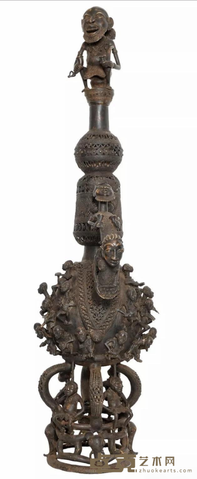 《仪式容器》 喀麦隆巴姆 1900年前 铜