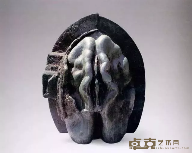《龛》 李庆文 50x45x45cm 雕塑