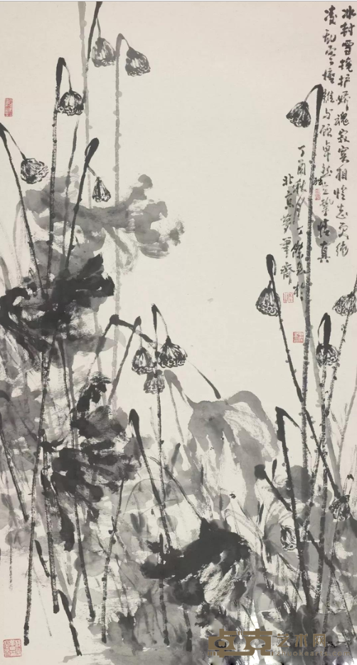 《冰封雪掩护娇魂》 丁杰 178x96cm