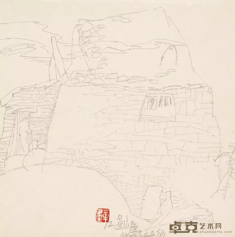 《风景写生系列之三》 蒋文兵