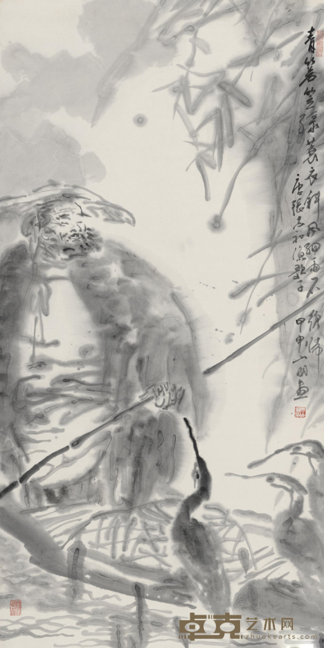 《渔歌子》 吴山明 中国画