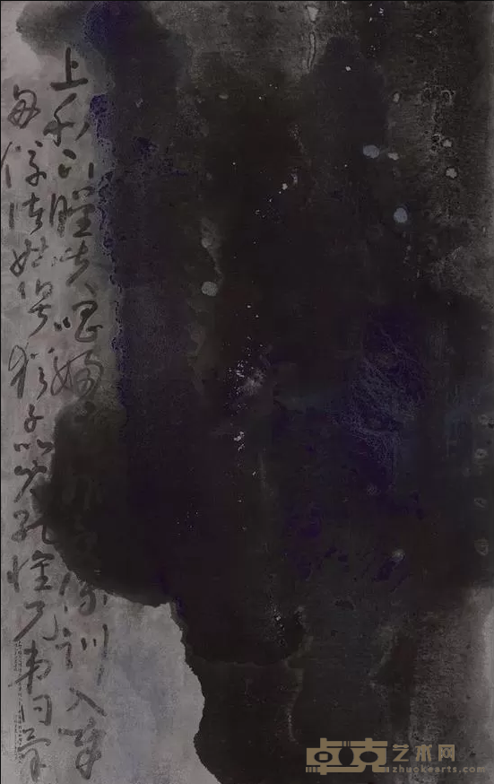 《遥远的故乡》 洪祝安 191x120cm 2017年 水墨设色宣纸