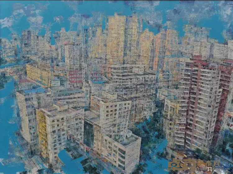 《空城记》 张杰 200x160cm 2017年 油画