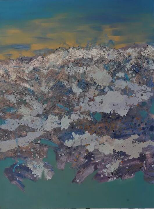 张杰《茫之境》之二 200cm×150cm 油画 2013