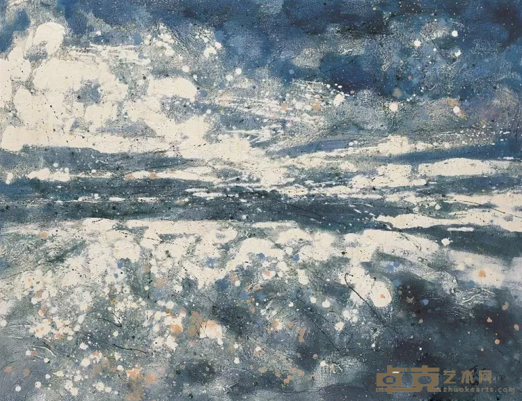 《天机》之一 张杰 130x100cm 2008年 油画
