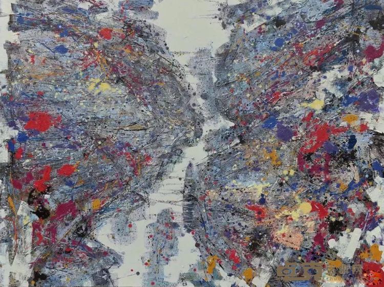 《破碎的风景》之二 张杰 200x150cm 2012年 油画
