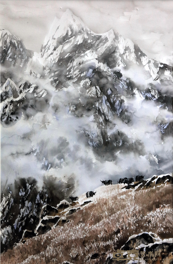 《栖息地》 简崇志（四川） 108x70cm 2018年