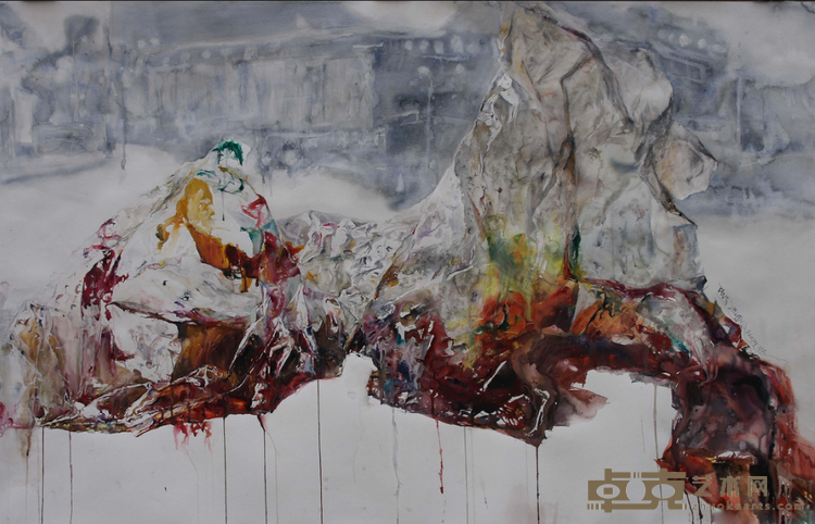 《虚幻的风景no.2》 汤志刚（四川） 115x170cm