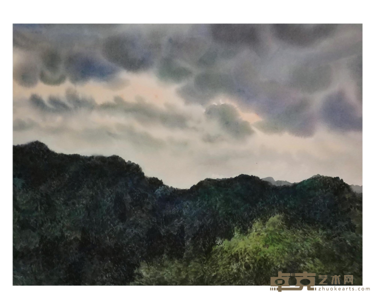 《云从天边来》 阳浩宇（重庆） 76x52cm 2018年