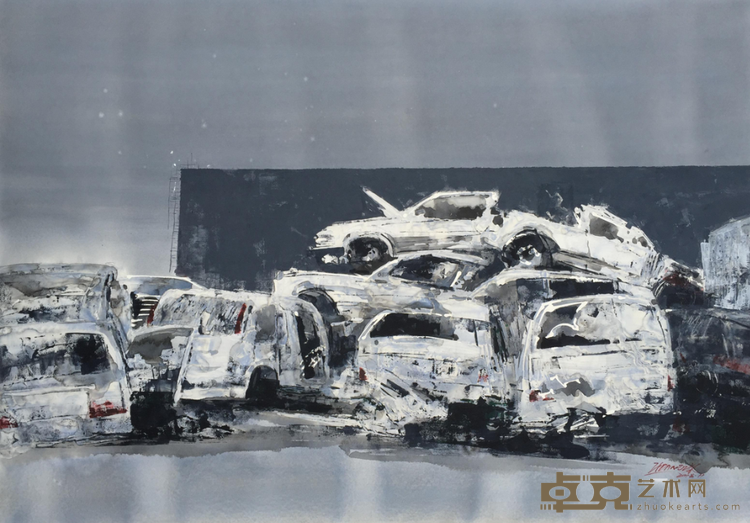 《墟1》 章肇方（四川） 107x76cm