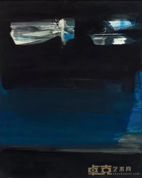 《绘画，1963年10月6日》 皮耶‧苏拉吉 162x130cm 1963年