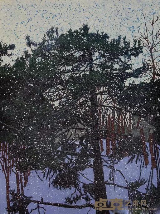 《此间的风景-83》 刘鹏 200x150cm 2019年