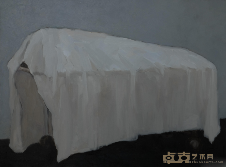 《无题》 查大维 60x80cm 2017年 布面油画